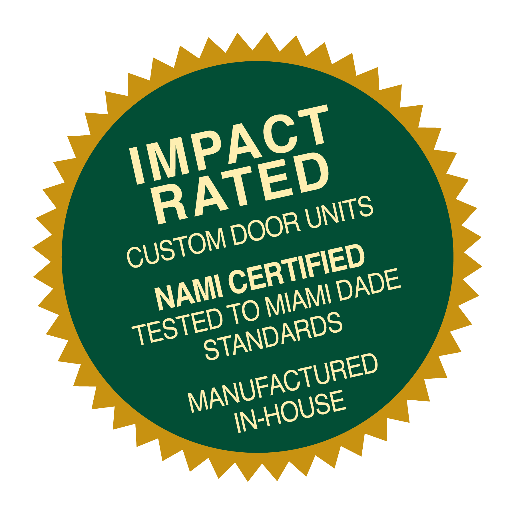 charleston impact rated custom doors