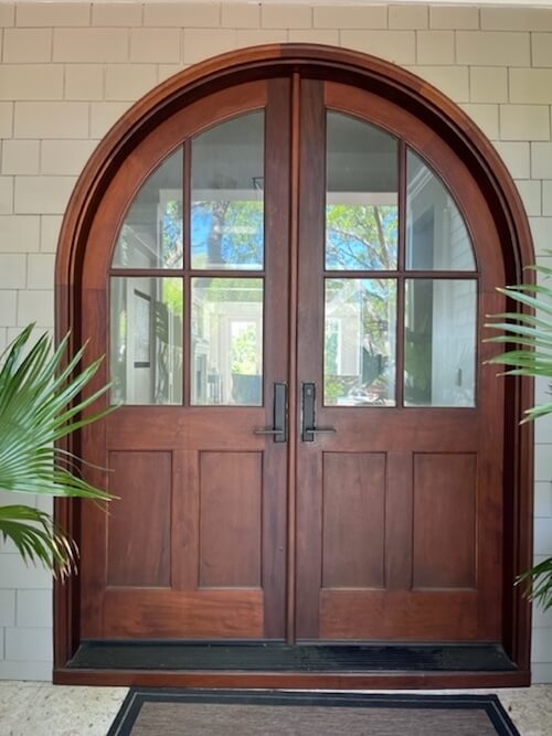 Impact Door custom designed and installed by MW Millworks